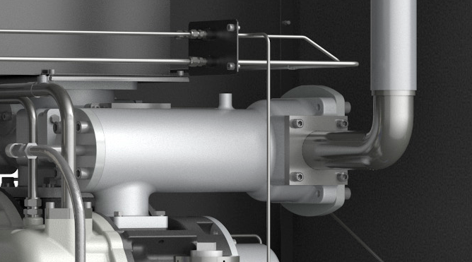 šroubový bezolejový kompresor almig simplexx